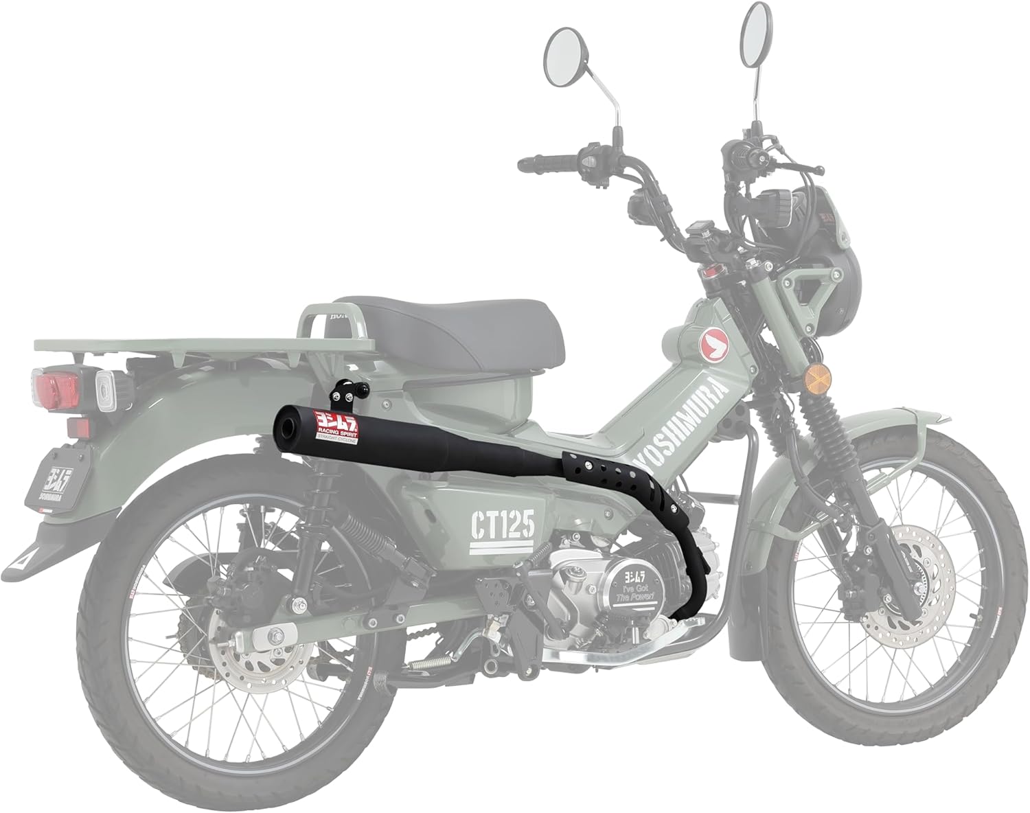 ハンターカブja55用ヨシムラ機械曲サイクロン 機械曲 GP-MAGNUMサイクロン TYPE-UP EXPORT SPEC 政府認証 | ヨシムラ